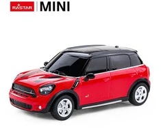 Rastar Nuotoliniu būdu valdoma Mini Countryman raudona mašina