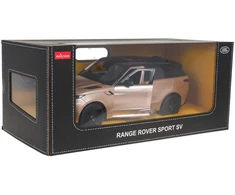 Ramiz radijo bangomis valdomas automobilis 1:14 Range Rover Sport SV Gold RASTAR