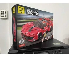 Ramiz Konstruktorius Sportinis automobilis R/C Raudonas