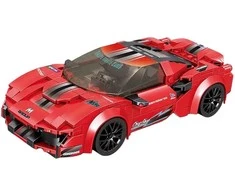 Ramiz Konstruktorius Sportinis automobilis R/C Raudonas