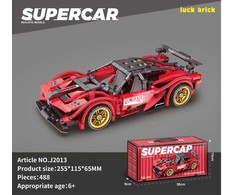 Konstruktorius Sportinis automobilis Raudonas 482 el.