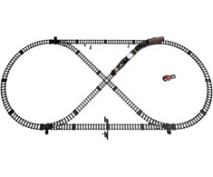 1Deame Žaislinis traukinys Retro 247 cm R/C