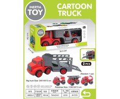 Roger Set of Vehicles: Tow Truck + Fire Trucks