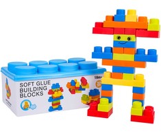 Lean Toys EDUKAMP minkštų kaladėlių rinkinys, 32 dalys