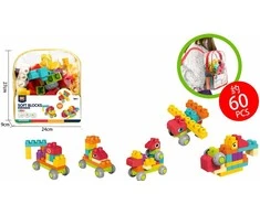 Ramiz Soft Blocks Set 60 pcs + Backpack