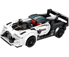 Ramiz Konstruktorius Sportinis automobilis baltas R/C