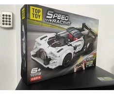 Ramiz Konstruktorius Sportinis automobilis baltas R/C