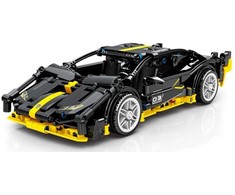 Konstruktorius Sportinis automobilis Juodas 589 el.