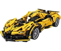 Dd Print Konstruktorius Geltonas sportinis automobilis 422 el.