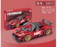 Ramiz Konstruktorius Raudonas sportinis automobilis 482 el.