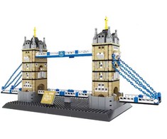 Statybiniai blokai Tower Bridge pastatų serijos rinkinys 969 vnt