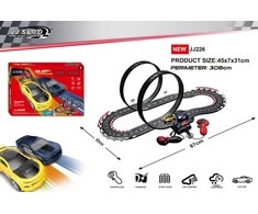 Automobilių lenktynių trasa Track Sport 308 cm