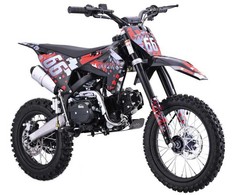 Static Control Benzininis motociklas 110CM IMMORTAL, Raudona