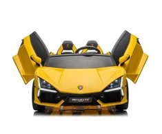 Bburago Elektromobilis Lamborghini Revuelto XL STRONG, Geltona