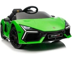 Ramiz Elektromobilis Lamborghini Revuelto, Žalias