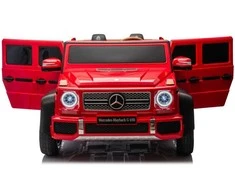 Elektromobilis Mercedes Benz MAYBACH G650 STRONG MP4, Raudona