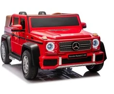 Elektromobilis Mercedes Benz MAYBACH G650 STRONG MP4, Raudona