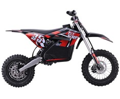 1Punkt Elektrinis motociklas PIT BIKE, Raudona