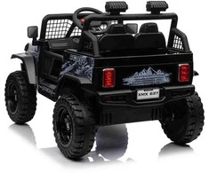 Ramiz Elektromobilis OFF ROAD 4x4 SPORT, Juodas