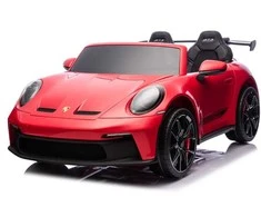 Bburago Dvivietis elektromobilis Porsche 911 GT3, Raudona