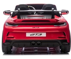 Ramiz Dvivietis elektromobilis Porsche 911 GT3 MP4, Raudona