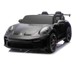 Elektromobilis Porsche 911 GT3 STRONG juodas
