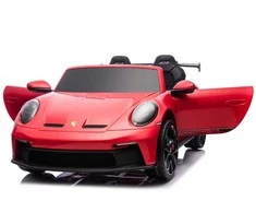 Ramiz Elektromobilis Porsche 911 GT3 STRONG MP4 raudonas
