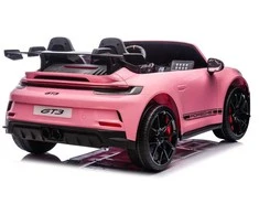 Dvivietis elektromobilis Porsche 911 GT3 STRONG, Rožinė