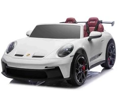 Ramiz Elektromobilis Porsche 911 GT3 STRONG MP4 baltas