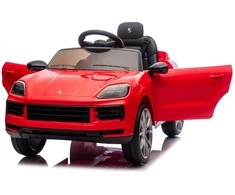 Elektromobilis Porsche Cayenne, Raudona