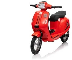 Bili Bike Elektrinis motoroleris Retro 23, Raudona