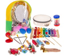 Ramiz Medinių muzikos instrumentų rinkinys vaikams