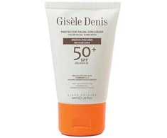 "Gisèle Denis Color" apsauginis veido kremas nuo saulės Spf50+ vidutinio/tamsumo 40ml