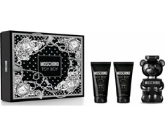 Kvepalų rinkinys vyrams Moschino Toy Boy (EDP, 50 ml + dušo želė, 50 ml + balzamas po skutimosi, 50 ml)
