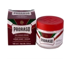 Proraso Red Line Pre-Shave Cream - Maitinantis kremas prieš skutimąsi, 100 ml