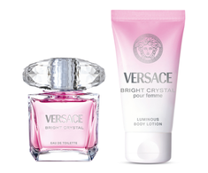 Kvepalų rinkinys moterims Versace Bright Crystal (EDT, 30 + kūno losjonas, 50 ml)