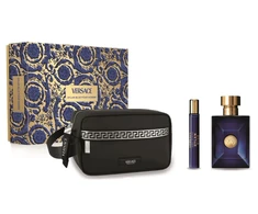 Kvepalų rinkinys vyrams Versace Dylan Blue Pour Homme (EDT, 100 ml + EDT, 10 ml + kosmetinė)