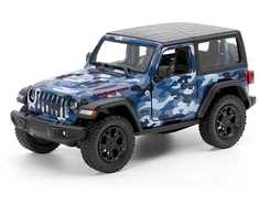 2018 Jeep Wrangler Camo (Hard Top), Spalva: Mėlyna
