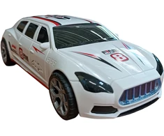 Automobilis su garsais ir šviesomis