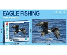 Dėlionė Jigsaw Puzzle Eagle Fishing, 1000 det