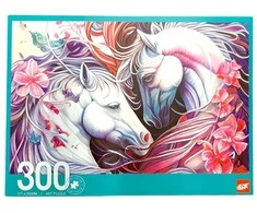 Dėlionė Jigsaw Puzzle Mystical Horses, 300 det