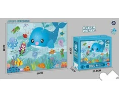 Dėlionė Jumbo Floor Puzzle Ocean World, 35 det