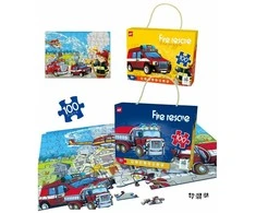 Dėlionė Puzzle Fire rescue, 100 det