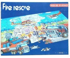 Dėlionė Puzzle Fire rescue, 100 det