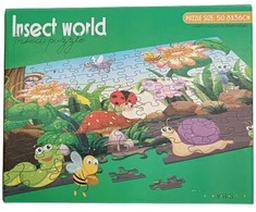 Dėlionė Puzzle Insect world, 100 det