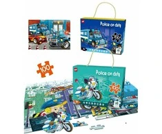 Dėlionė Puzzle Police On Duty, 100 det