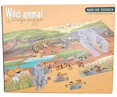 Dėlionė Puzzle Wild animal, 63 det