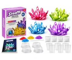 Jianyang Viltownlage Lianxia Kristalų auginimo rinkinys vaikams „Steam Crystal“, 4 užuomazgos