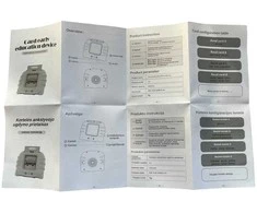 Angliškos lavinamosios kortelės mokomajam aparatui Geras Žaislas