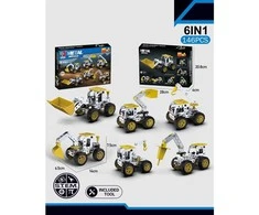 Metalinis konstruktorius Weiya Toys, 146 detalės
